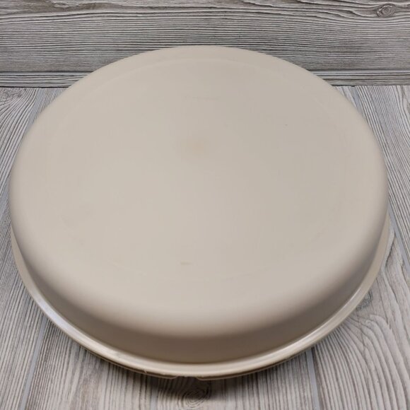 2 Pc Tupperware Veggie Dip Serving Tray Snacks Party 7 Divided 1665-1 Vtg - Picture 2 of 6